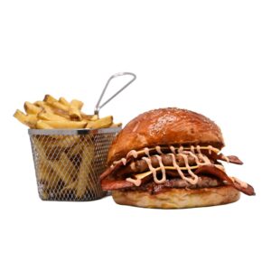 Panino Nunziati con Patatine Fritte Fresche